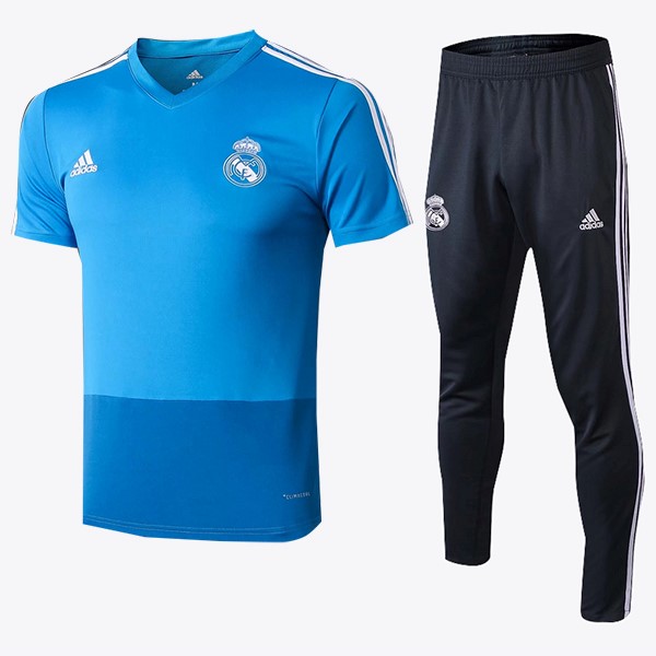 Entrenamiento Real Madrid Conjunto Completo 2018/19 Azul Negro